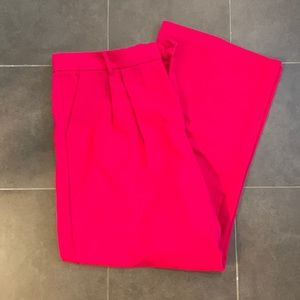 Abercrombie & Fitch Tailored Hot Pink Trousers